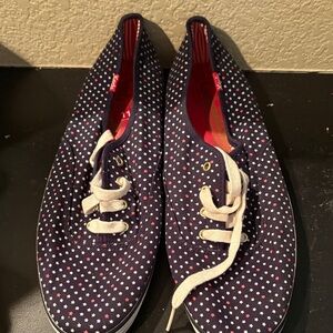 Keds Women's Navy Star Pattern Sneakers